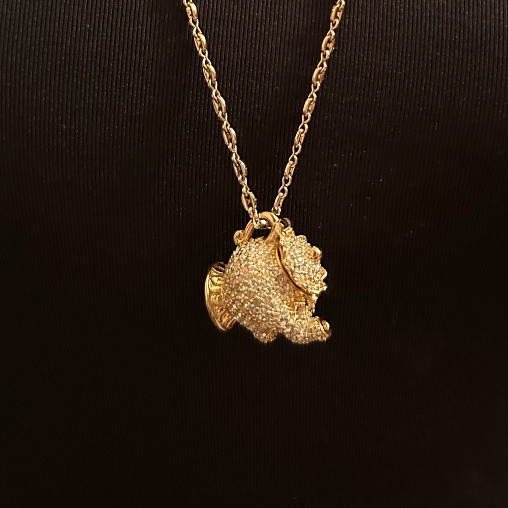 COPY - Vintage Disney Couture/ Kidada Beauty & the Beast Mrs. Potts Locket Neck…